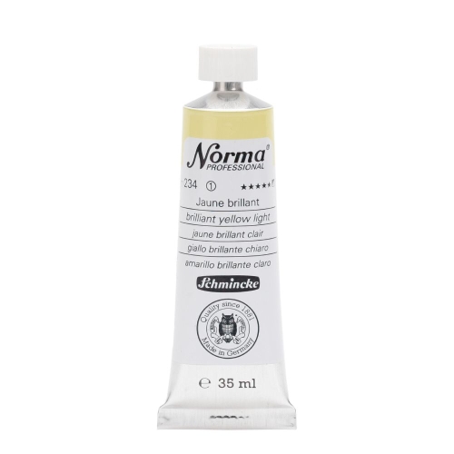 Norma oil color 35 ml, jaune brillant (g.p. 1L=225,42€)